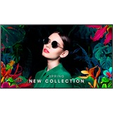 Samsung QM75C, Public Display schwarz, UltraHD/4K, WLAN, Bluetooth, HDMI