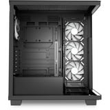 Sharkoon ELITE SHARK CA500 Generalüberholt, Tower-Gehäuse schwarz, Tempered Glass x 2
