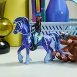Spin Master Unicorn Academy - Rory und Einhorn Storm, Spielfigur mit echter Mähne und Schweif sowie Bürste