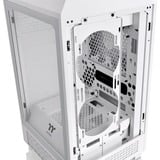 Thermaltake The Tower 200 Snow White, Tower-Gehäuse weiß, Tempered Glass