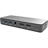 i-tec Thunderbolt4 2x Display Docking Station Gen3 Power Delivery 92W, Dockingstation schwarz, Anschluss per USB-C/Thunderbolt 3/4