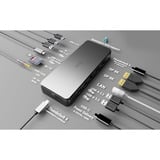 i-tec Thunderbolt4 2x Display Docking Station Gen3 Power Delivery 92W, Dockingstation schwarz, Anschluss per USB-C/Thunderbolt 3/4