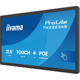iiyama ProLite TW2223AS-B3P, Public Display schwarz (matt), FullHD, IPS, Touchscreen, POE, HDMI, USB