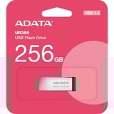 ADATA UR350 256 GB, USB-Stick nickel/schwarz, USB-A 3.2 Gen 1 (5 Gbit/s)