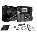 ASRock WRX90 WS EVO, Mainboard schwarz/silber