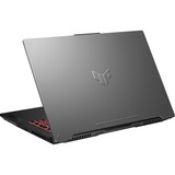 ASUS TUF Gaming A17 (FA707NV-HX051W), Gaming-Notebook grau, AMD Ryzen 5 7535HS, NVIDIA GeForce RTX 4060, 16 GB DDR5, 1 TB (1 TB SSD), Windows 11 Home 