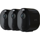 Arlo Pro4 Spotlight, Überwachungskamera schwarz, 3er Set