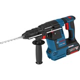 Bosch Akku-Bohrhammer GBH 18V-26 F Professional, 18Volt blau/schwarz, 2x Li-Ionen Akku 5,0Ah, in L-BOXX