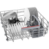 Bosch SMI4EAS24E Serie 4, Spülmaschine edelstahl (gebürstet), 60 cm, Home Connect