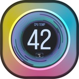 Corsair iCUE Link AIO LCD Screen Modul, Display 5.33 cm (2.1 Zoll), schwarz, für iCUE Link AIO Wasserkühlungen