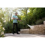 Kärcher K 4 WCM Premium Home, Hochdruckreiniger gelb/schwarz, mit Dreckfräser, Schlauchtrommel und Flächenreiniger