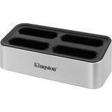 Kingston Workflow Station Dock + USB miniHub, Dockingstation silber/schwarz