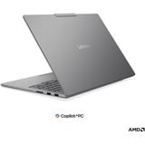 Lenovo IdeaPad Pro 5 16AGP11 (83SJ000TGE), Notebook grau, AMD Ryzen AI 9 465, AMD Radeon 880M, 32 GB LPDDR5X, 1 TB (1 TB SSD), Windows 11 Pro, ohne Netzteil