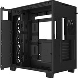 NZXT H9 Flow All Black, Tower-Gehäuse schwarz, Tempered Glass