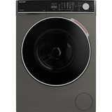 SHARP ES-WNFL014CADA-DE  , Waschmaschine grau, WIFI, Advanced Inverter Motor