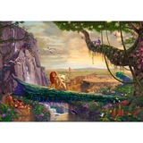 Schmidt Spiele Thomas Kinkade Studios: Disney Dreams Collection - The Lion King, Return to Pride Rock, Puzzle 6000 Teile