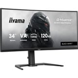 iiyama G-Master GCB3482WQSU-B1 BLACK HAWK , Gaming-Monitor 86.4 cm (34 Zoll), schwarz, WQHD, Curved, VA, Free-Sync Premium, USB-C, 120Hz Panel