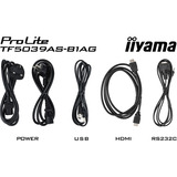iiyama ProLite TF5039AS-B1AG, Public Display schwarz (matt), UltraHD/4K, VA, Touchscreen