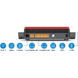 AVM FRITZ!Box 6670 Cable, Router weiß/rot