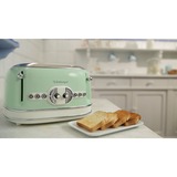 Ariete Vintage 4-Schlitz-Toaster 156 hellgrün, 1.600 Watt, für 4 Scheiben Toast