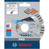 Bosch Professional PRO Stone Diamanttrennscheibe, Ø 115mm Bohrung 22,23mm