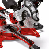 EINHELL Zug-Kapp-und Gehrungssäge TC-SM 2131/1 Dual, Kapp- und Gehrungssäge rot/schwarz, 1.500 Watt