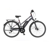 FISCHER Fahrrad Viator 2.0 Damen (2022), Pedelec anthrazit, 282, 44 cm Rahem