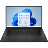 HP 17-cp2164ng, Notebook schwarz, AMD Ryzen 5 7520U, AMD Radeon 610M, 16 GB DDR5, 512 GB (512 GB SSD), Windows 11 Home 64-Bit