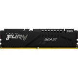 Kingston FURY DIMM 32 GB DDR5-6000, Arbeitsspeicher schwarz, KF560C30BB-32, FURY Beast, INTEL XMP