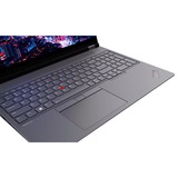 Lenovo ThinkPad P16 G2 (21FA0045GE), Notebook grau/schwarz, Intel® Core™ i9-13980HX, NVIDIA RTX 3500, 64 GB DDR5, 1 TB (1 TB SSD), Windows 11 Pro 64-Bit