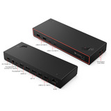 Lenovo ThinkPad Thunderbolt 4 Smart Dock Gen2 7500, Dockingstation schwarz, 135W