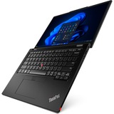 Lenovo ThinkPad X13 2-in-1 G5 (21LW0012GE), Notebook schwarz, Intel® Core™ Ultra 7 155U, Intel® Graphics, 32 GB LPDDR5X, 1 TB (1 TB SSD), Windows 11 Pro 64-Bit