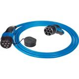 Mennekes Ladekabel Mode 3, Typ 2, 32A, 3PH blau/schwarz, 4 Meter