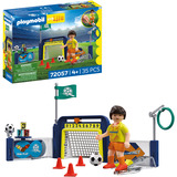 PLAYMOBIL 72057 myLife Fußball-Trainingsstation, Konstruktionsspielzeug 