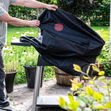 Rommelsbacher Abdeckhaube BAH 100 für BBQ 4100/S, Abdeckung schwarz/rot