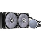Sharkoon S70 RGB AIO 240mm, Wasserkühlung schwarz