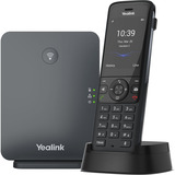 Yealink W78P, VoIP-Telefon schwarz, Basisstation mit Mobilteil