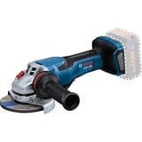 Bosch PRO Akku-Winkelschleifer BITURBO GWS 18V-15 P Professional solo, Ø 125mm blau/schwarz, ohne Akku und Ladegerät, in L-BOXX