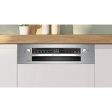 Bosch SPI2HMS42E Serie 2, Spülmaschine edelstahl (gebürstet), 45 cm, Home Connect