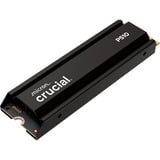Crucial P510 2 TB mit Kühlkörper, SSD schwarz, PCIe 5.0 x4, NVMe, M.2 2280
