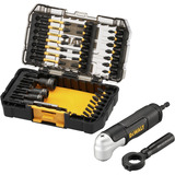 DEWALT FLEXTORQ Bit-Satz DT70782, 33-teilig, im McLaren Design inkl. Winkelvorsatz mit Basiskopf und Handgriff, in TOUGH CASE