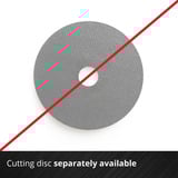 EINHELL Power X-Change Akku-Winkelschleifer TC-AG 18/115 Li-Solo, 18Volt rot/schwarz, ohne Akku und Ladegerät