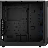 Fractal Design Focus 2 RGB Black TG Clear Tint, Tower-Gehäuse schwarz, Tempered Glass