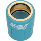Hazet Sicherheits-Kupplung 9000-060, 1/4" blau, für Druckluftschlauch