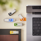 Intenso Office Line Multipack 32 GB, USB-Stick 5 USB-A 3.2 USB-Sticks in Gelb, Grün, Schwarz, Blau + Orange