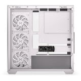 Krux Exo White, Tower-Gehäuse weiß, Tempered Glass x 2