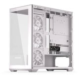 Krux Exo White, Tower-Gehäuse weiß, Tempered Glass x 2