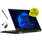 Lenovo Lenovo Thinkpad X390 Yoga Generalüberholt, Notebook schwarz, Windows 11 Pro 64-Bit, 1 TB SSD