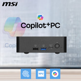 MSI Cubi NUC AI+ 3MG-006DE, Mini-PC schwarz, Windows 11 Pro