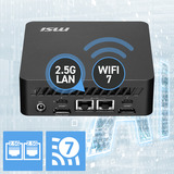 MSI Cubi NUC AI+ 3MG-006DE, Mini-PC schwarz, Windows 11 Pro